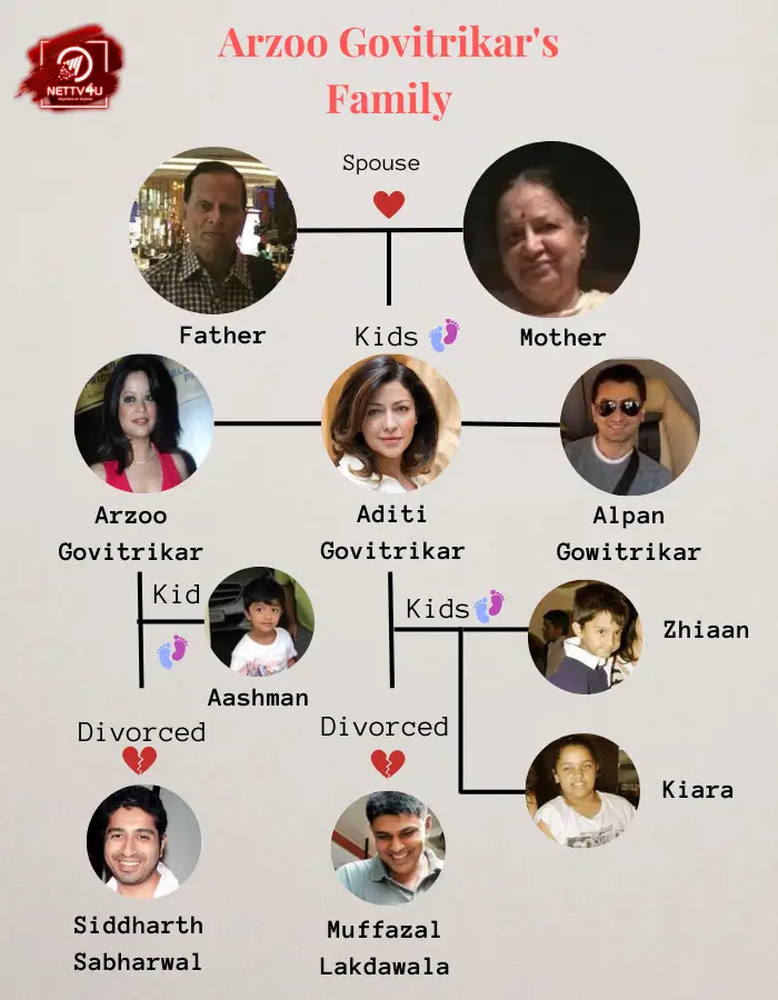 Arzoo Family Tree (Infographic Family Tree)