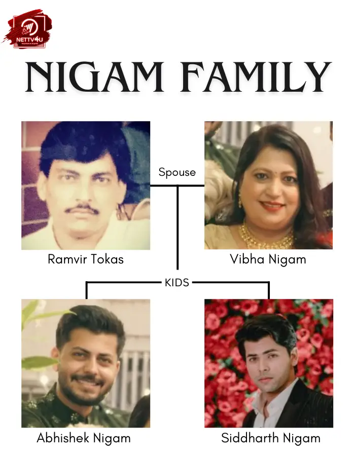 Siddharth Nigam Family