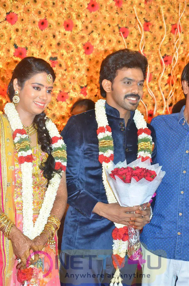  Actor Singamuthu Son Wedding Reception Photos Tamil Gallery