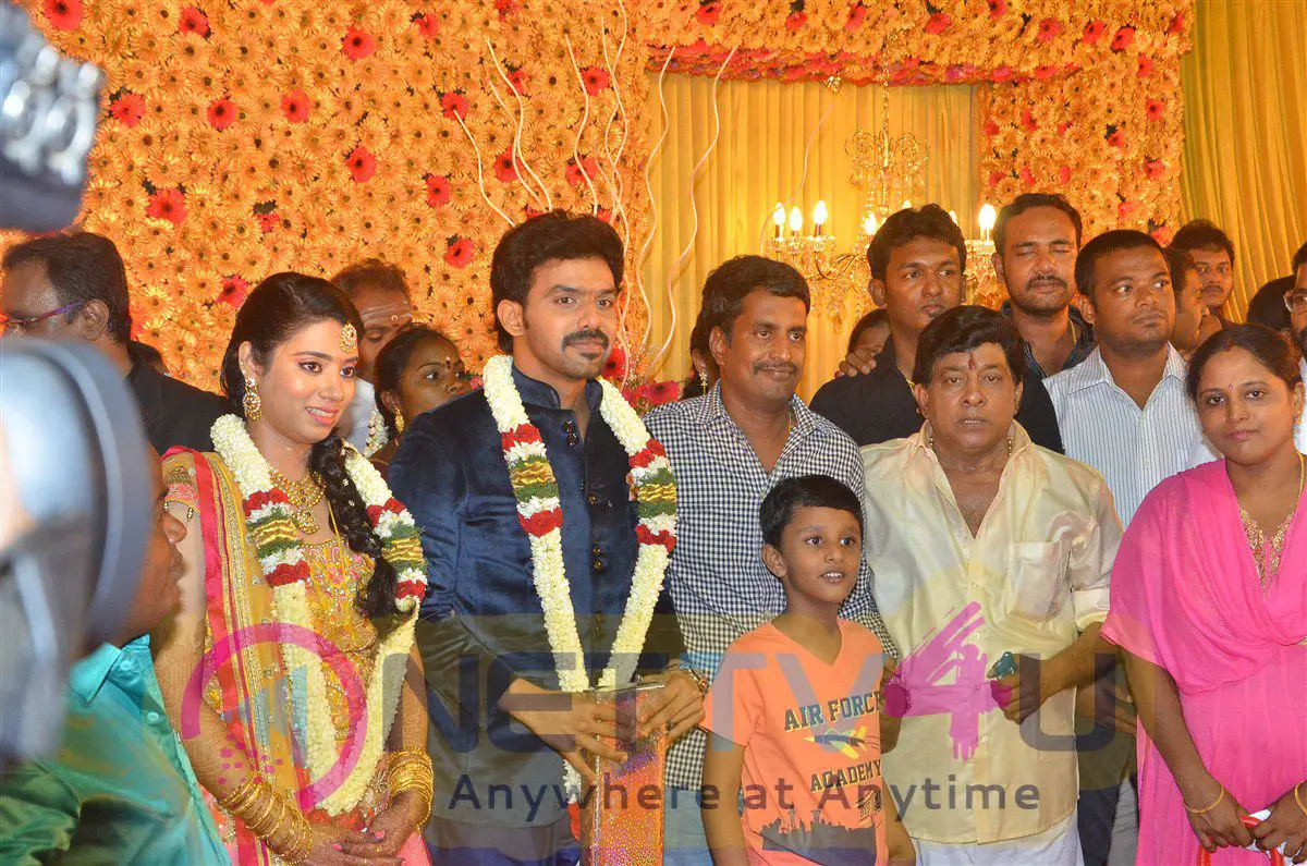  Actor Singamuthu Son Wedding Reception Photos Tamil Gallery