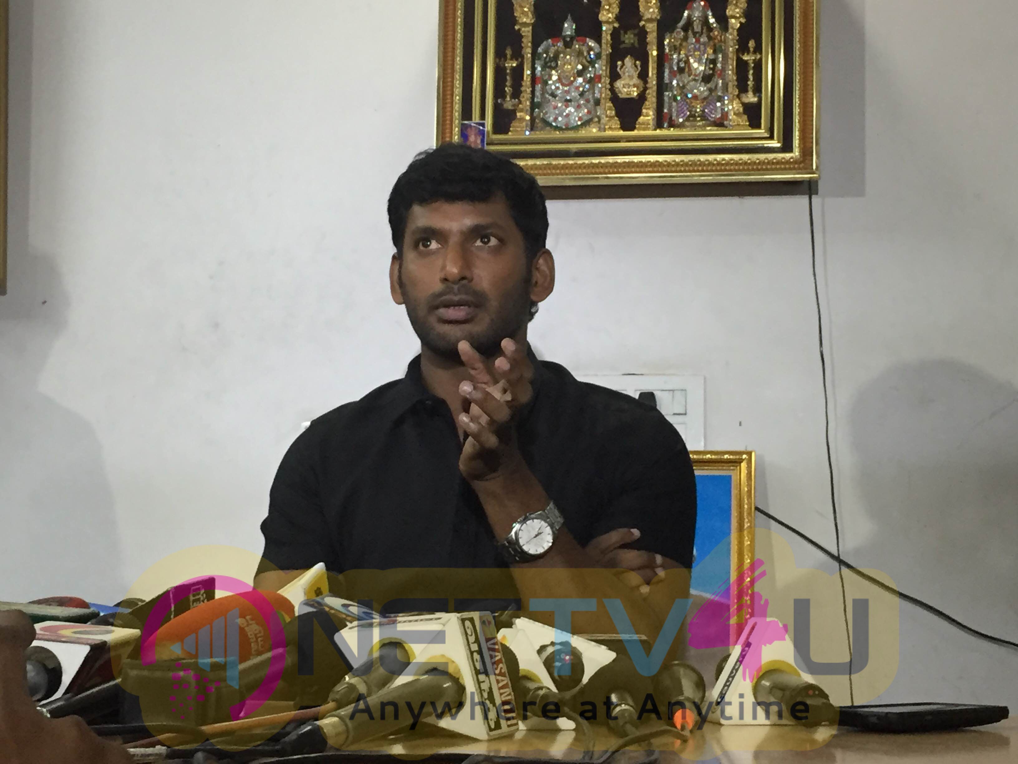  Actor Vishal Press Meet Delightful Photos Tamil Gallery