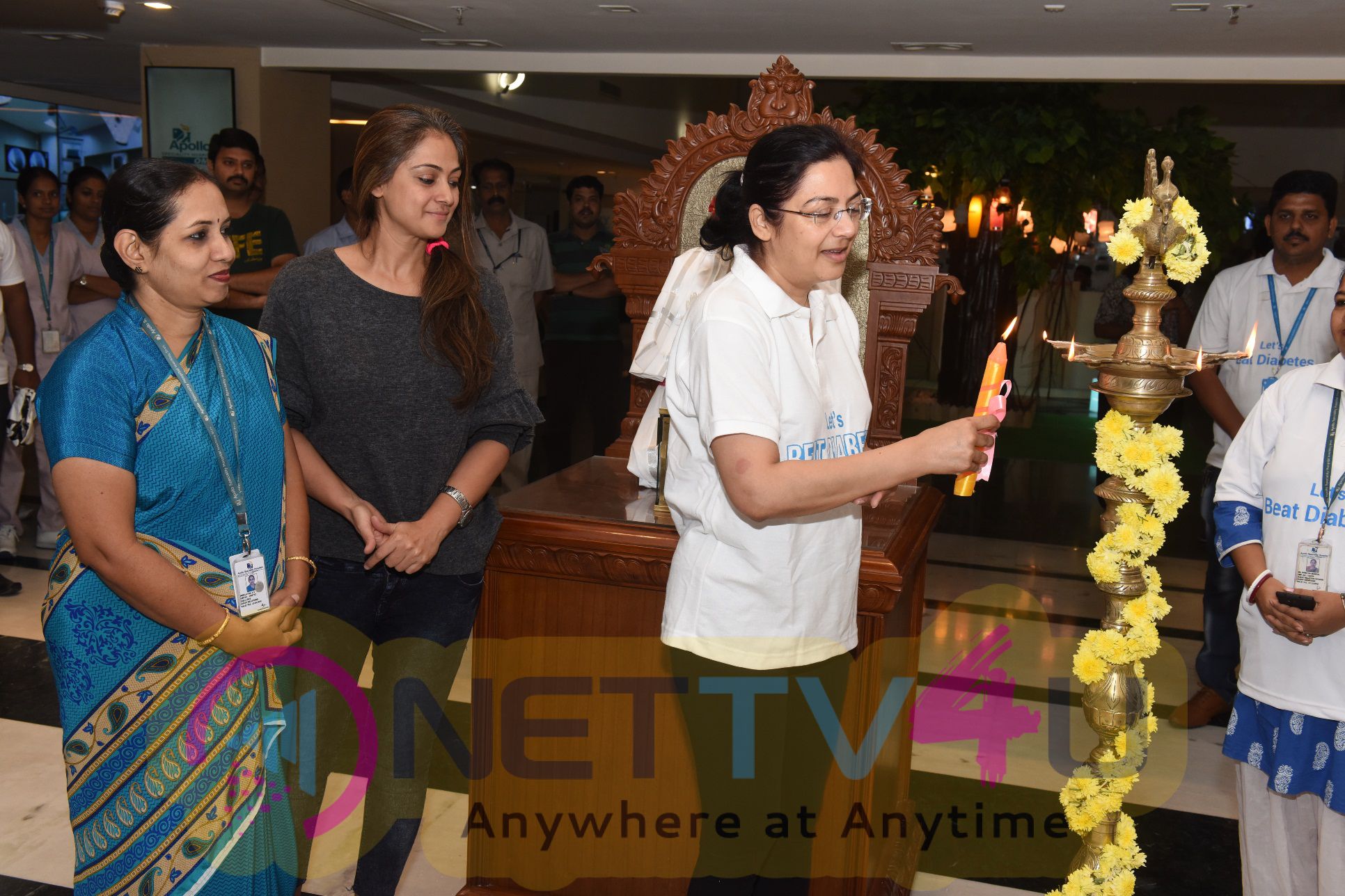  Actress Simran Inaugurates Apollo Sugar's Special Awareness Campaign On World Obesity Day Tamil Gallery