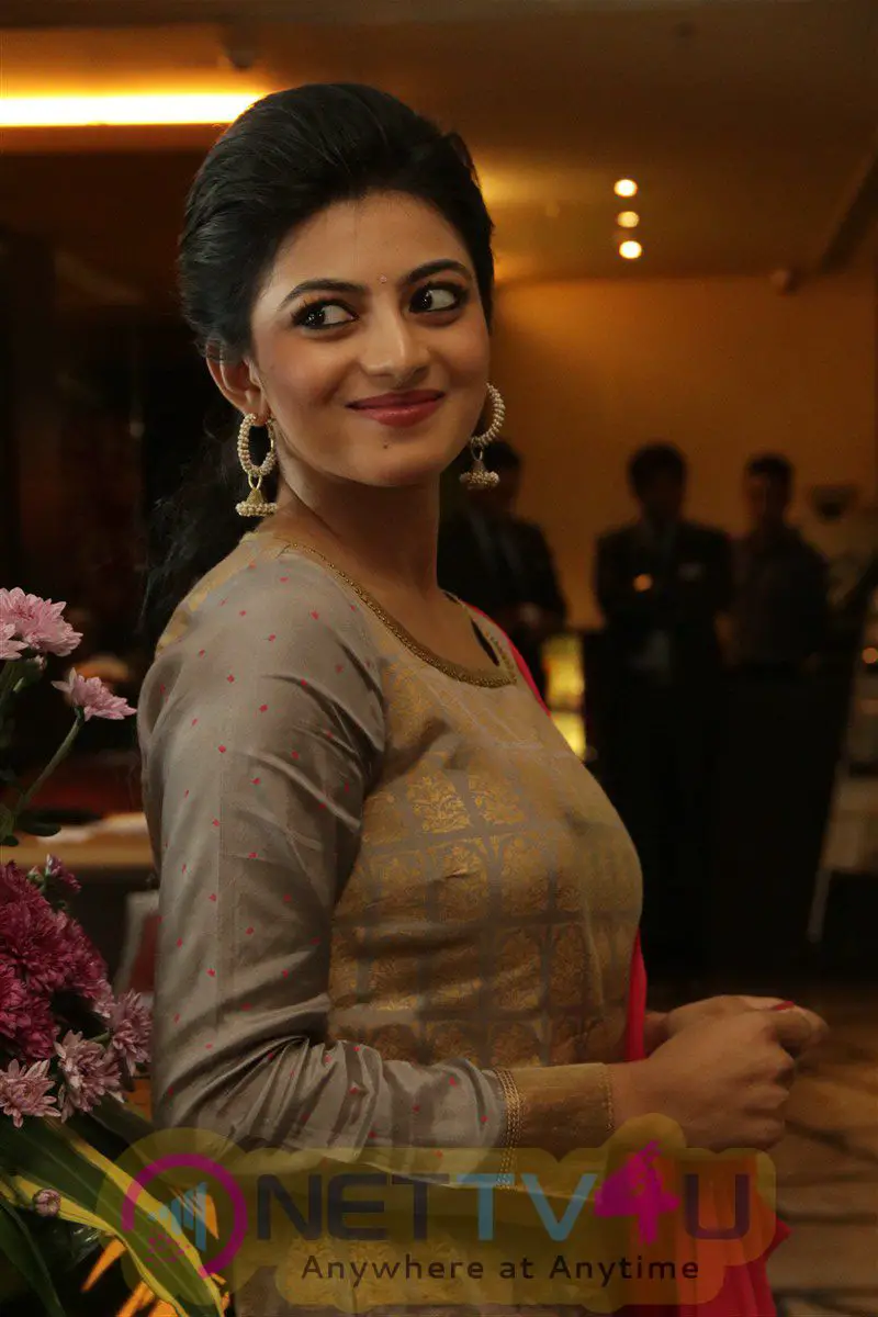  Anandhi Beauteous Stills At Enakku Innoru Per Irukku Movie Press Meet  Tamil Gallery