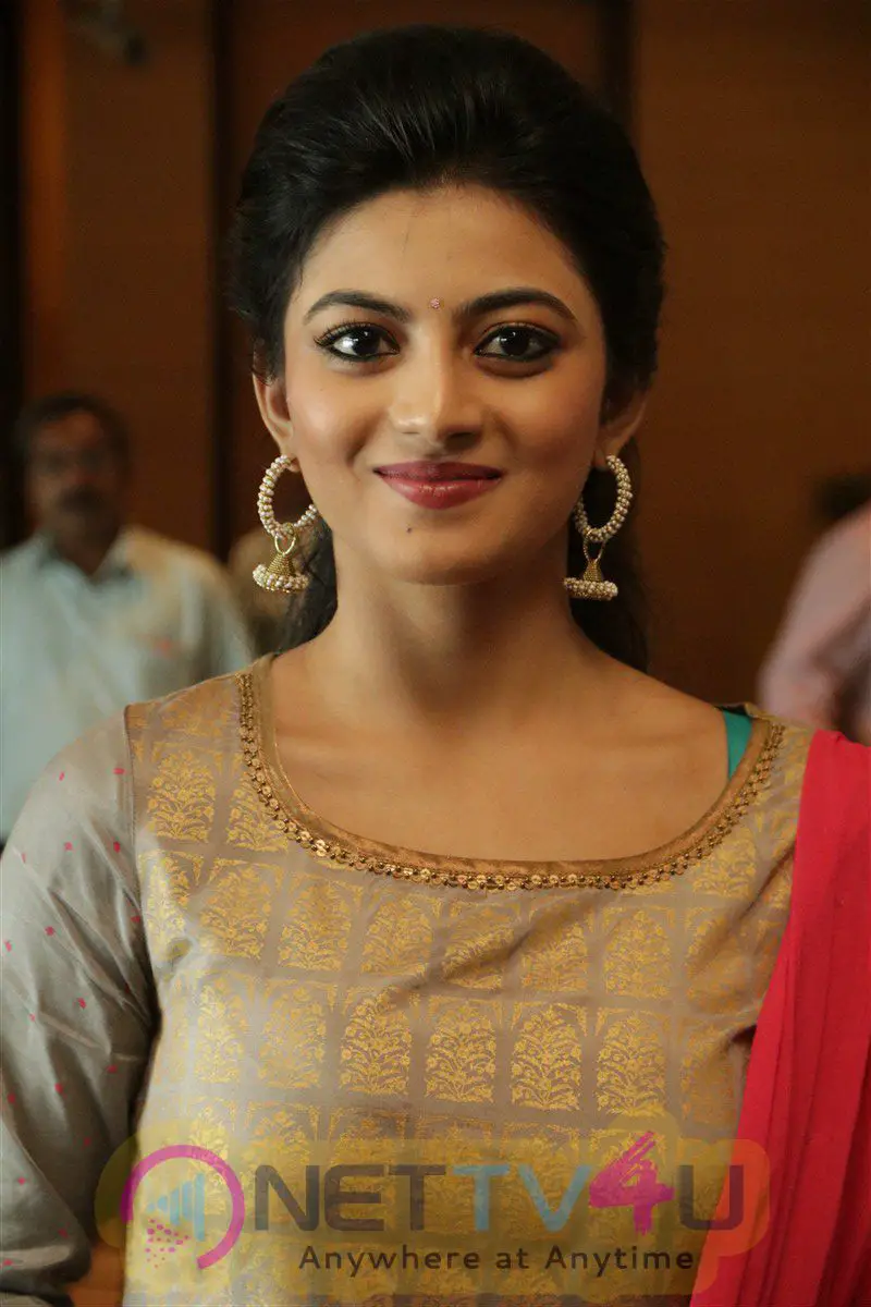  Anandhi Beauteous Stills At Enakku Innoru Per Irukku Movie Press Meet  Tamil Gallery