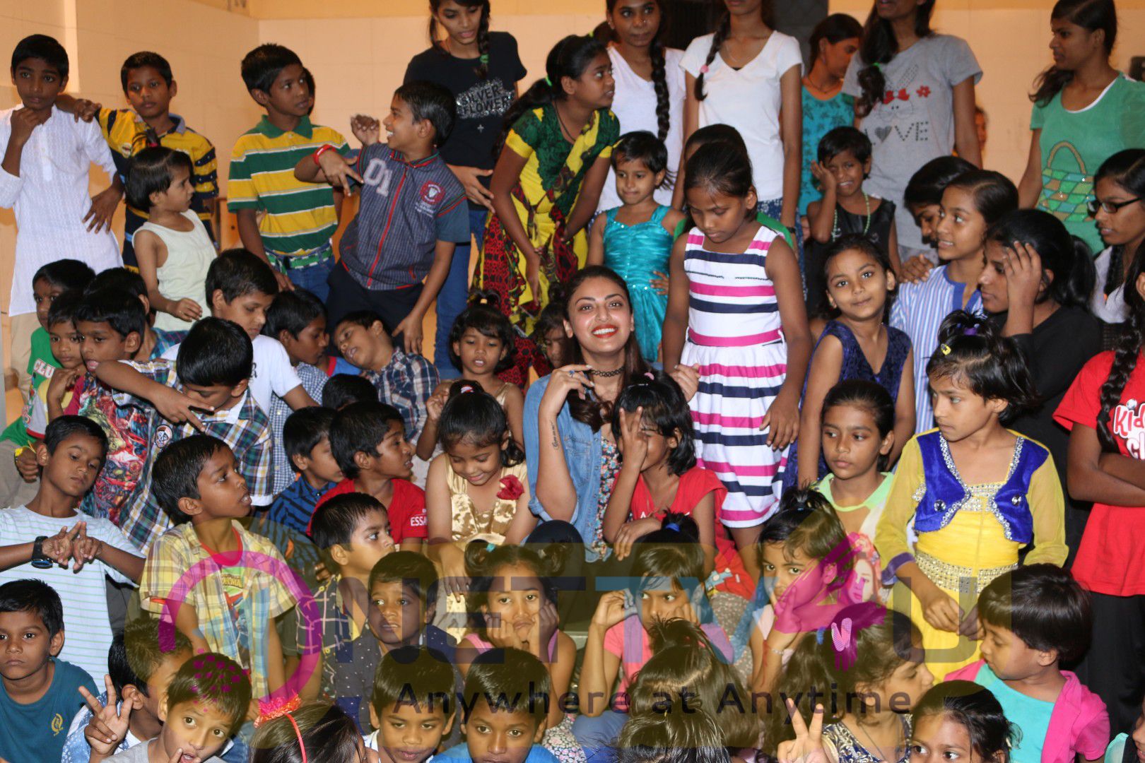  Anushka Ranjan Celebrate Eco-Friendly Diwali To Destitute Children At St. Catherine Of Siena School Stills Hindi Gallery