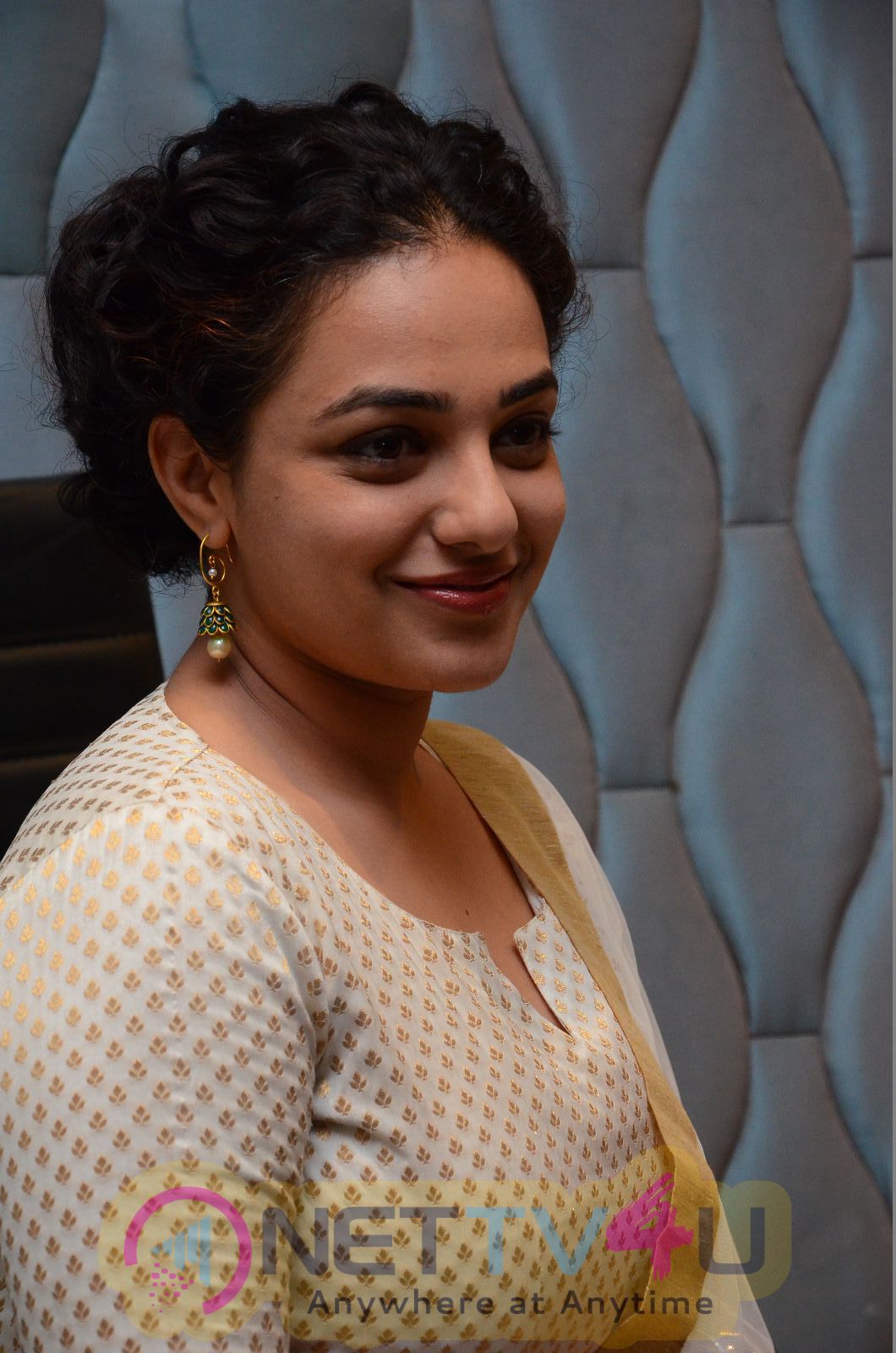 Nithya Menen Stylish Images At 100 Days Of Love Press Meet | 332062 ...