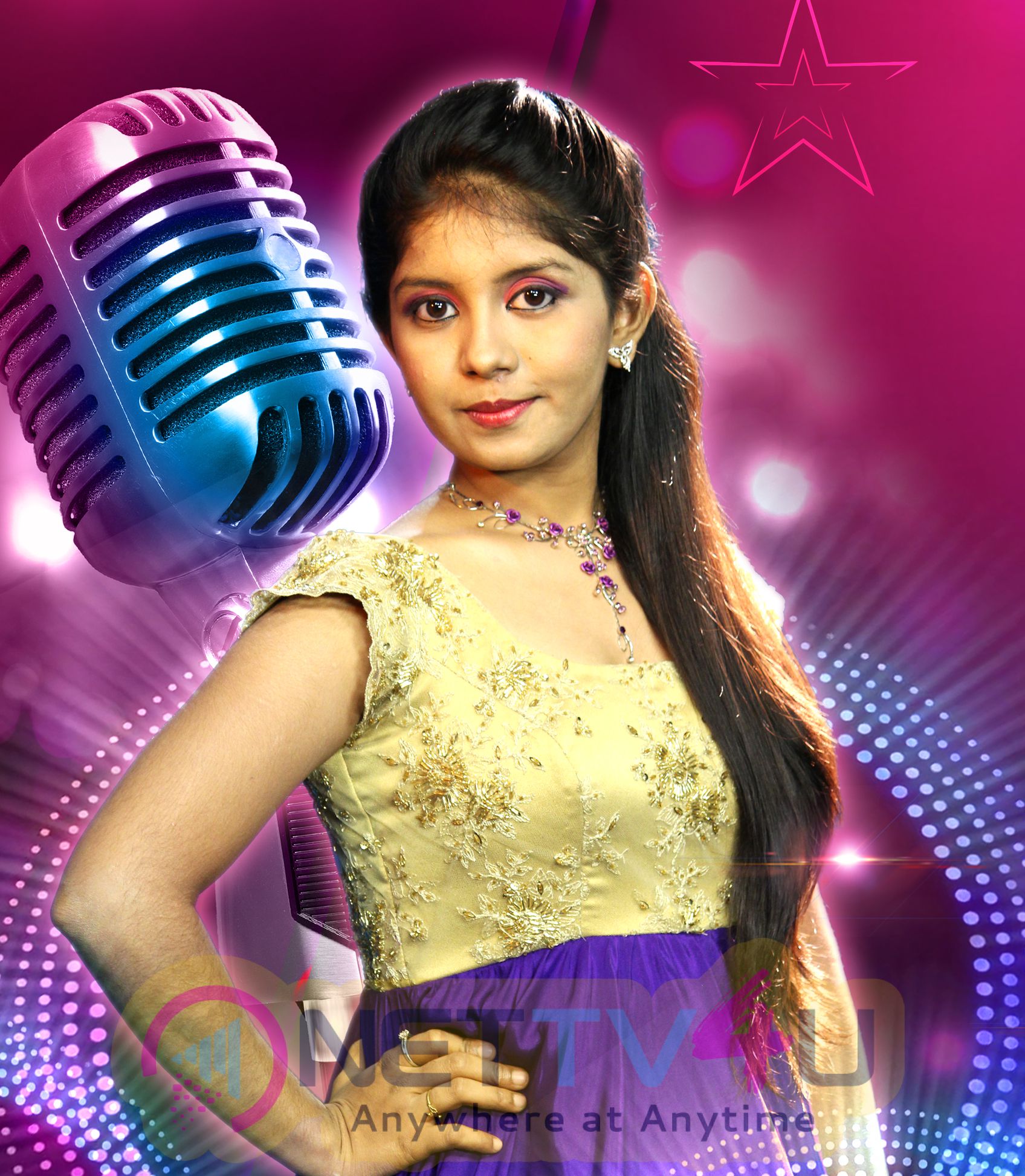  Vasanth Tv Top Star Singer Beauteous Photos Tamil Gallery