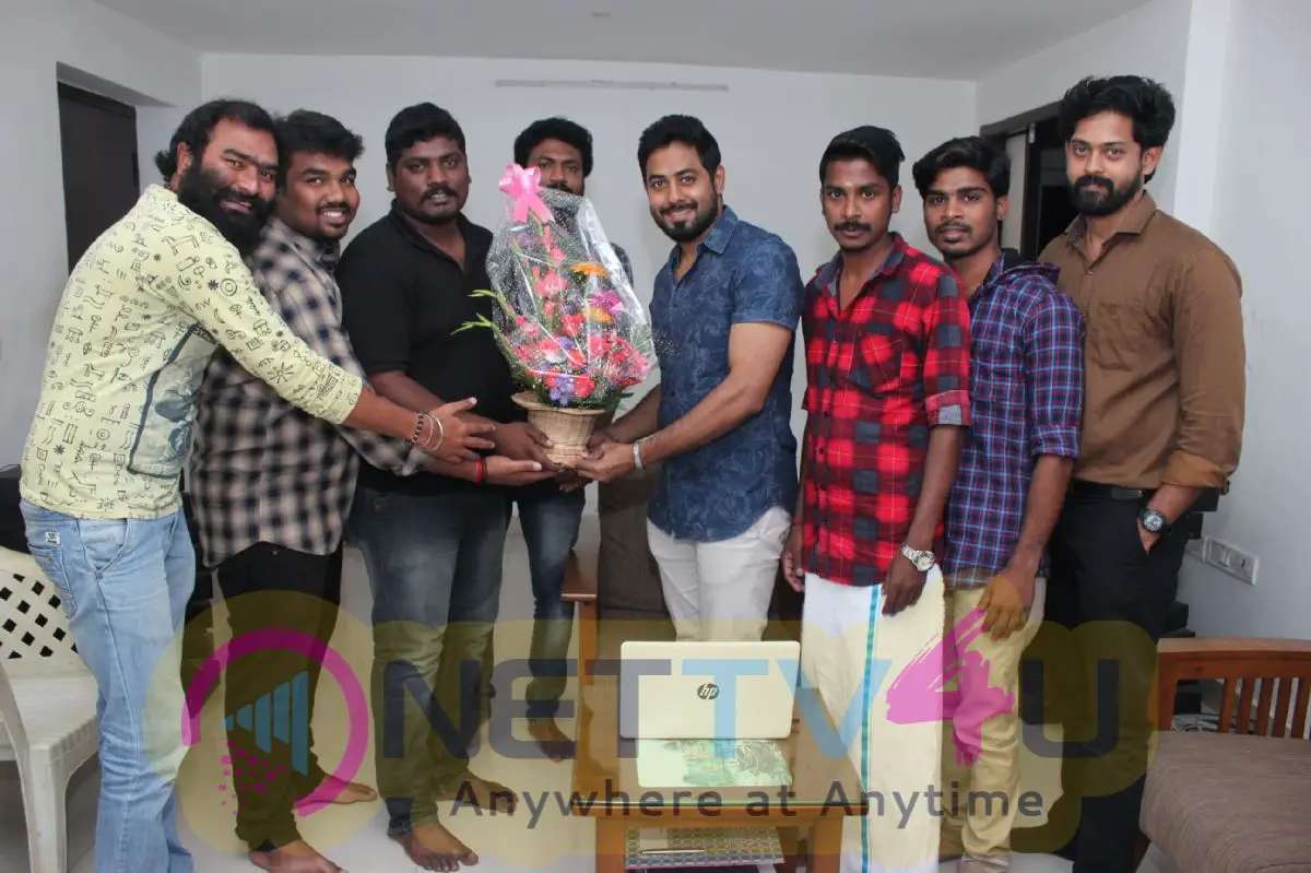 Mun Andhi Pozhuthu Lyrical Video Launch Images Tamil Gallery
