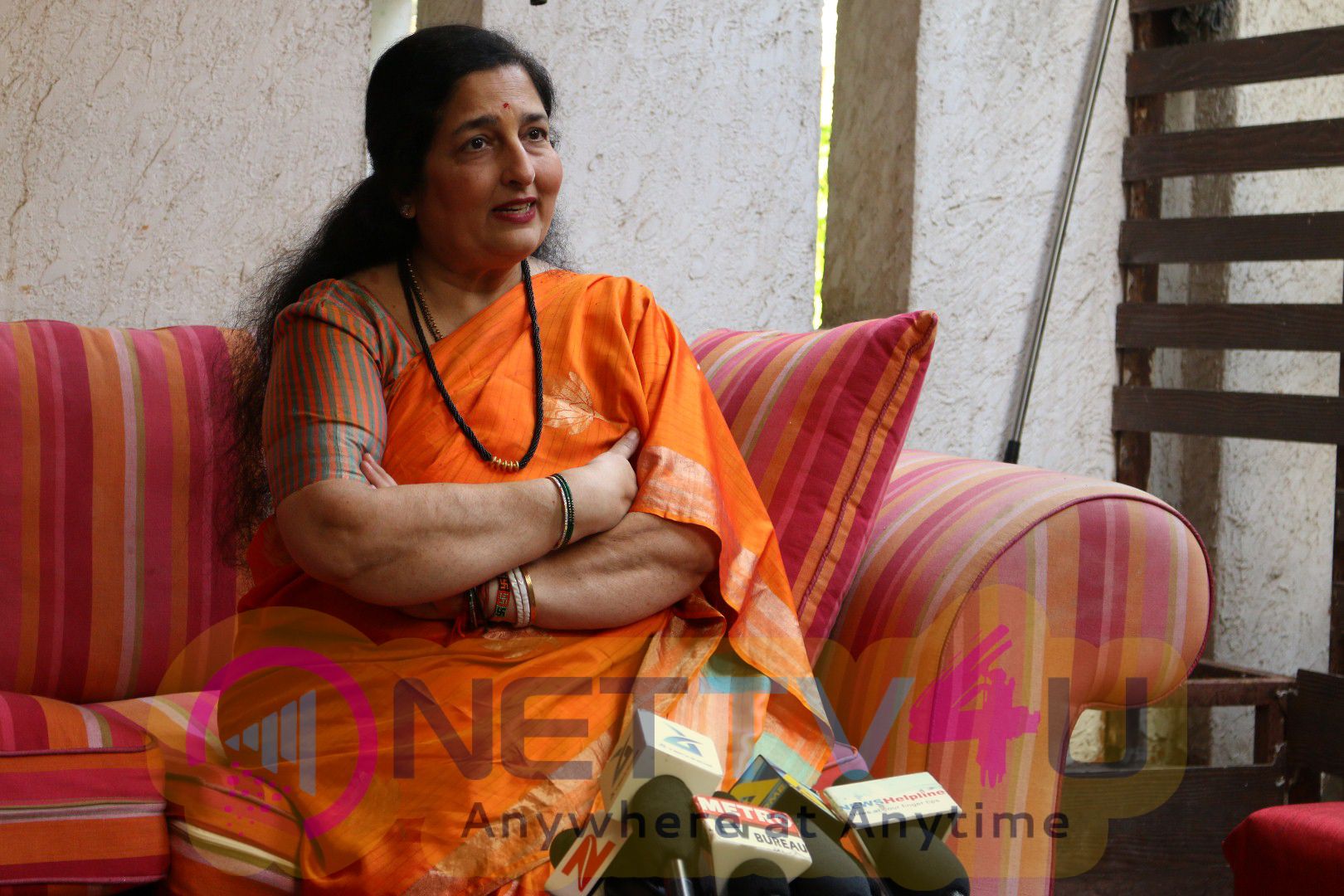 Interview With Singer Anuradha Paudwal For Win Padma Shri Award Photos Hindi Gallery