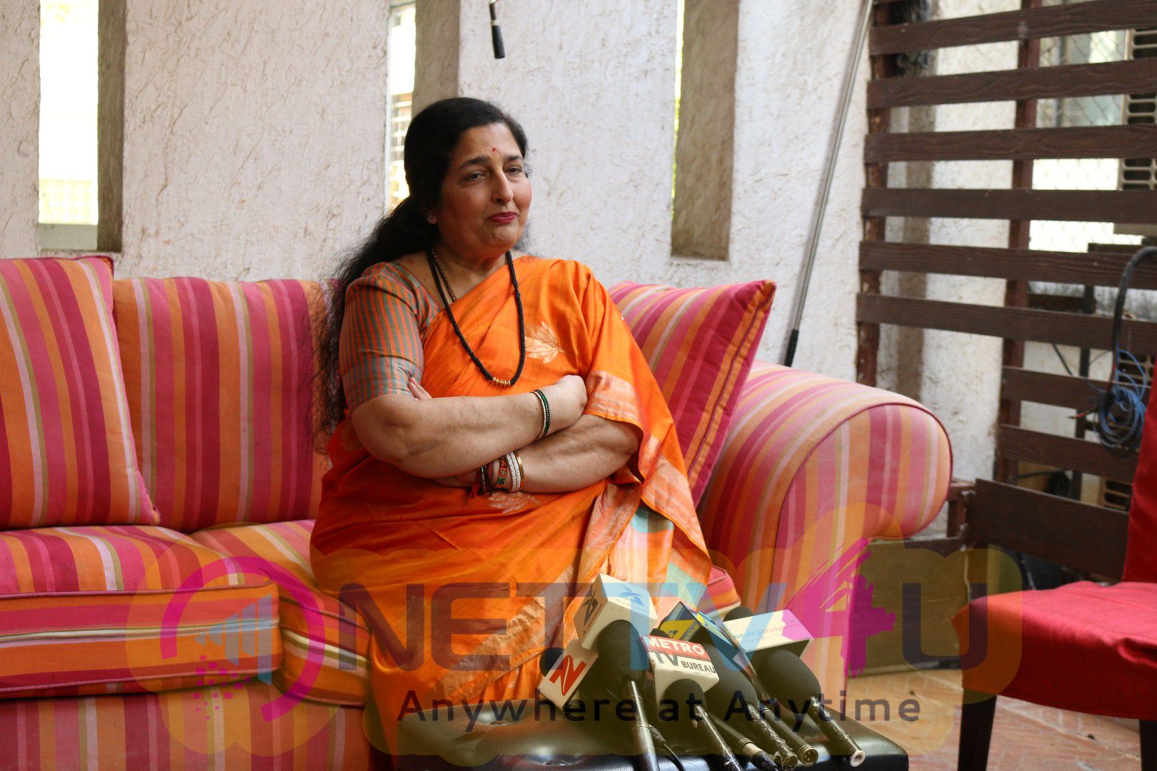 Interview With Singer Anuradha Paudwal For Win Padma Shri Award Photos Hindi Gallery