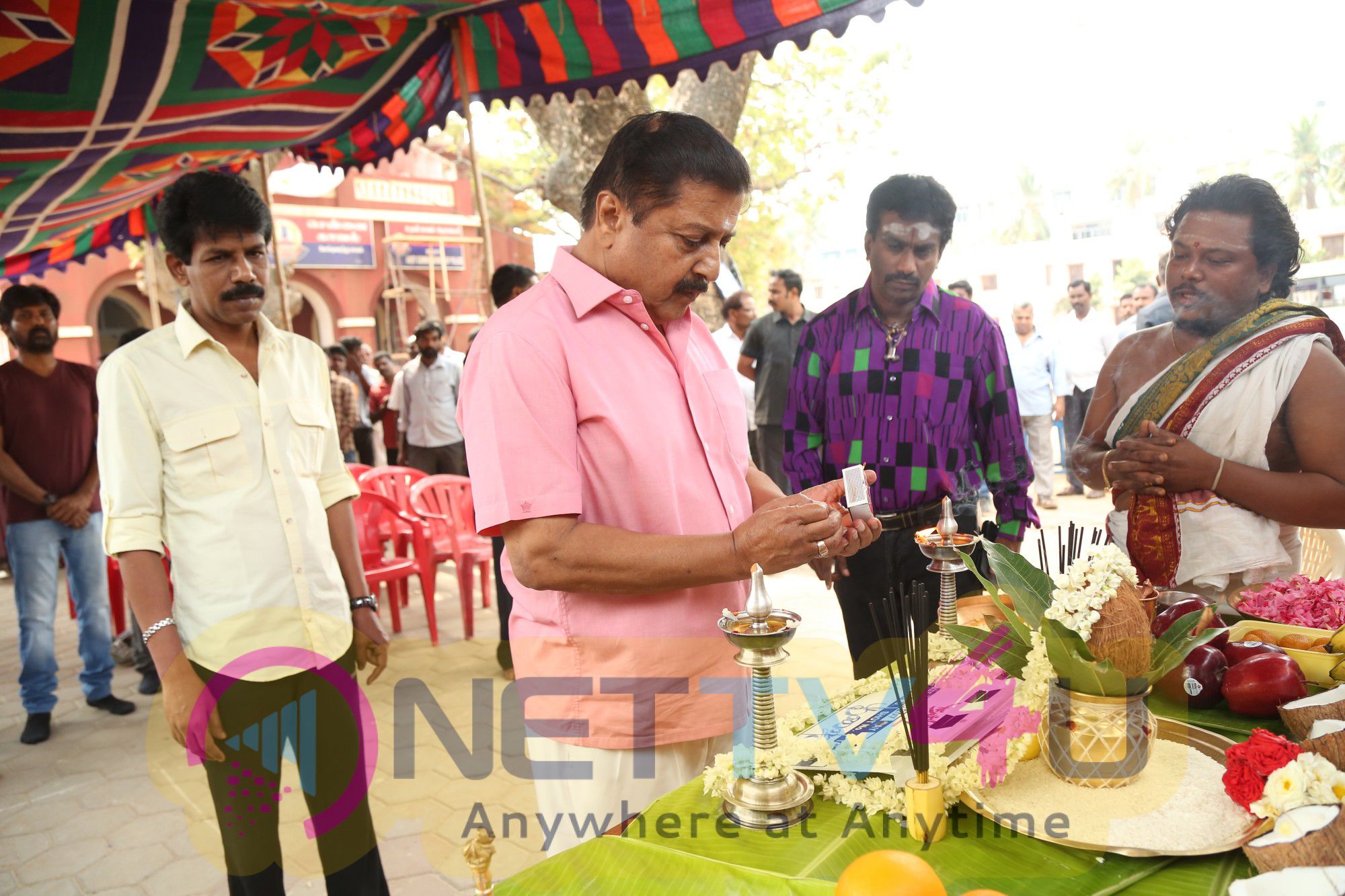 Naachiyaar Tamil Movie Pooja Stills Tamil Gallery