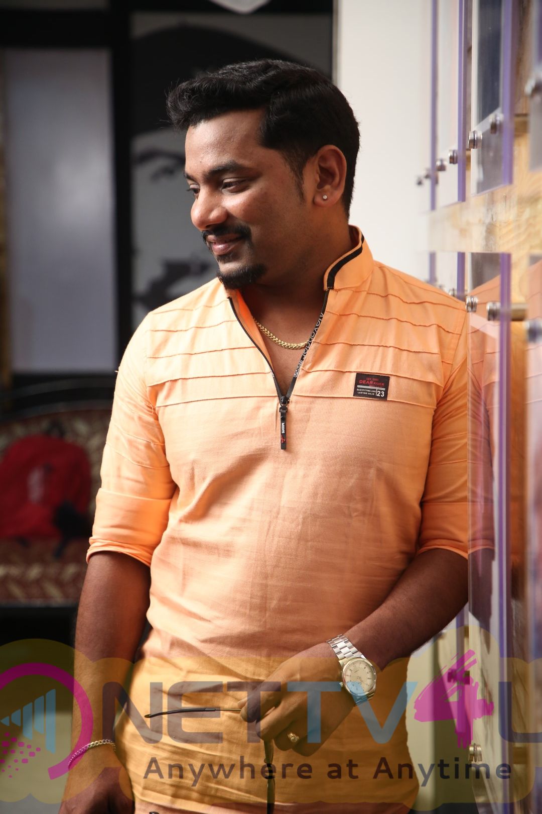 NewsReader Ranjith Exclusive Interview Photos Tamil Gallery