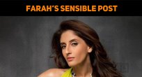 Farah Khan’s Sensible Post!