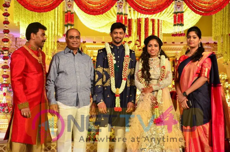 Kalamandir CMD Prasad Chalavadi Daughter Wedding Photos Telugu Gallery
