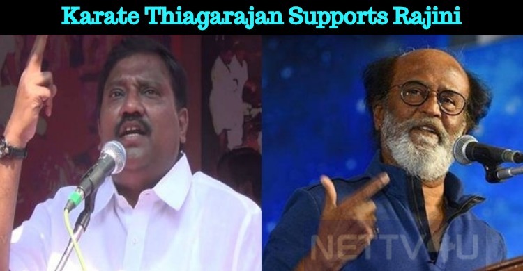 Congress Personality Supports Rajini!