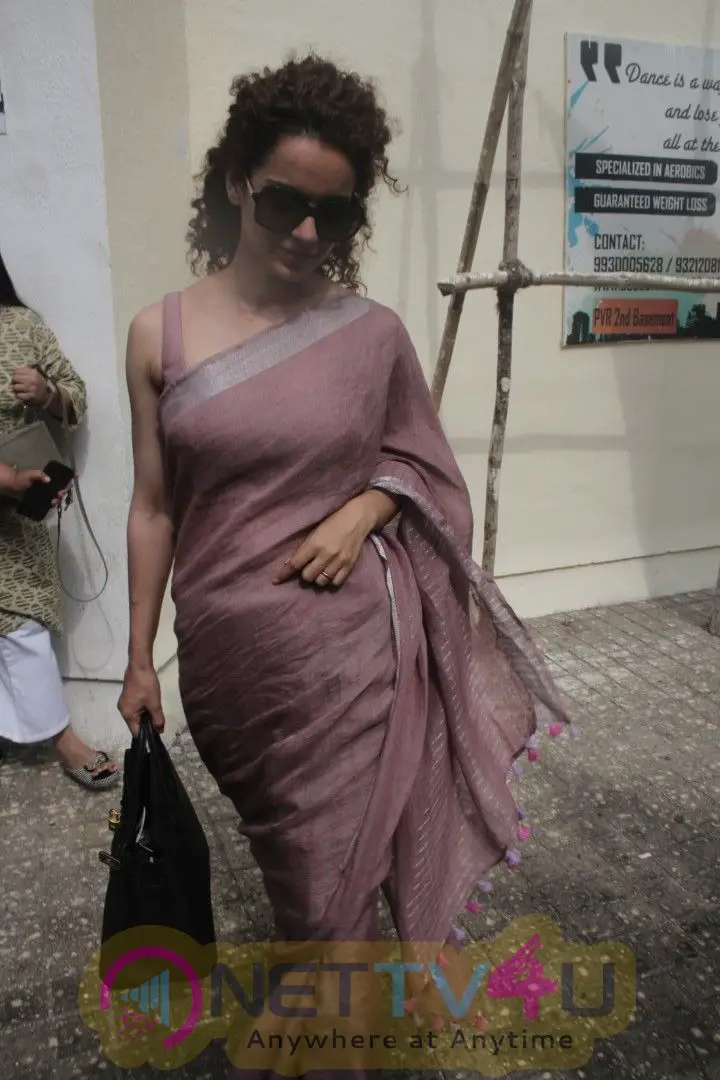 Kangna Ranaut Came To PVR Photos Hindi Gallery