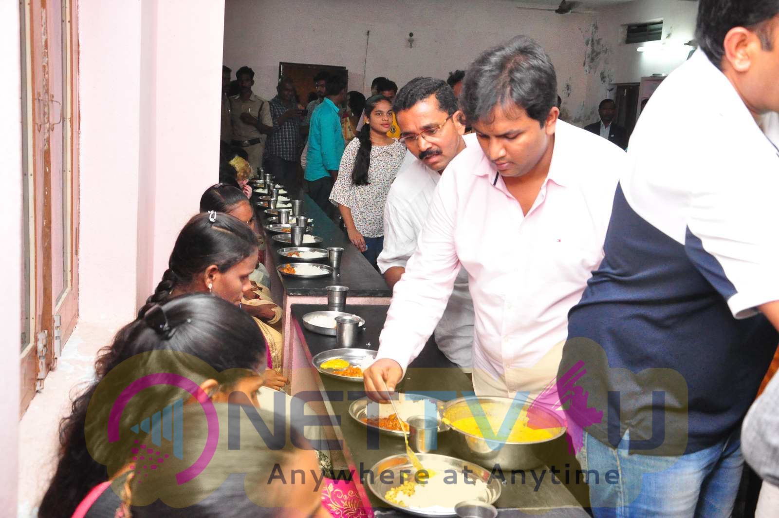 Saakshyam Movie Team Success Tour At Nalgonda Blind School Images Telugu Gallery