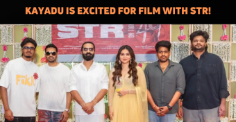 Kayadu Lohar Opens Up On Collaboration With Silambarasan TR