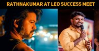 Director Rathnakumar’s Speech At Leo Success Me..
