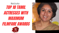 Top 10 Tamil Actresses With Maximum Filmfare Awards