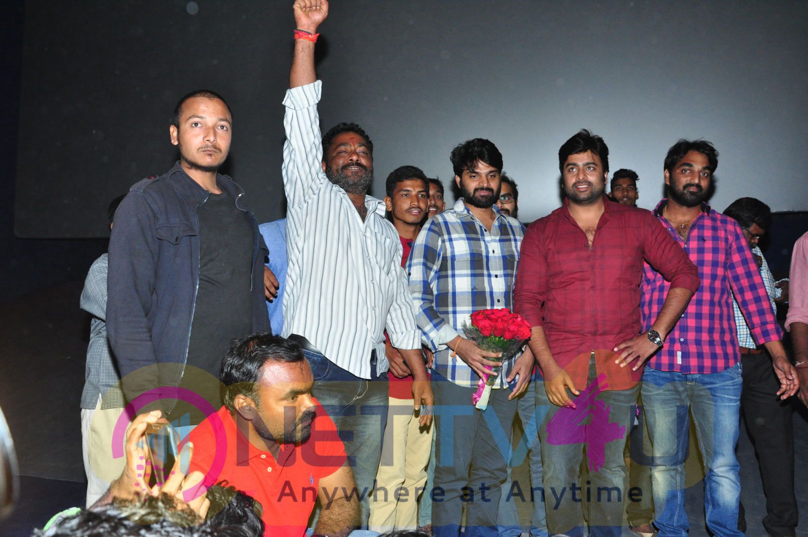 Appatlo Okadundevadu Movie Team Theatre Coverage Press Meet At Devi Theater Photos Telugu Gallery