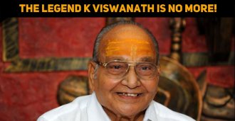 The Legendary Director K Viswanath Is No More!