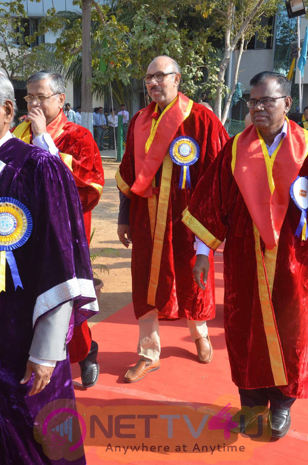 Actor Sathyaraj Receives Doctorate From Vels University Cute Photos Tamil Gallery