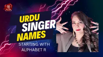 Urdu Singer Names Starting With Alphabet R