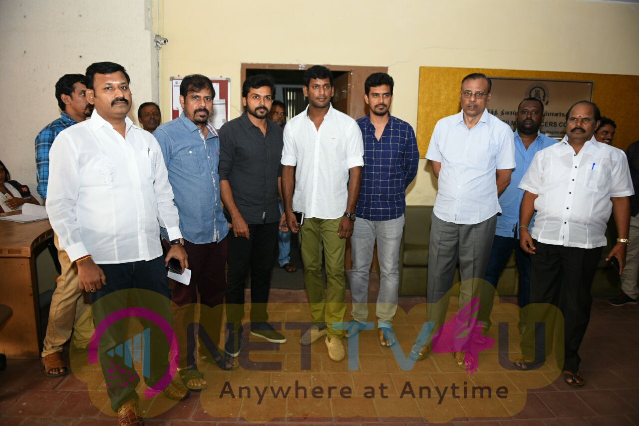 Tamil Film Producer Council Press Meet Stills  Tamil Gallery