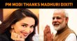 PM Modi Thanks Madhuri Dixit! Hindi News