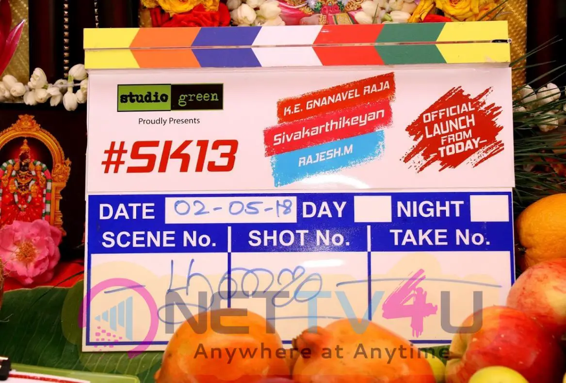 #SK13 Movie Pooja Images Tamil Gallery