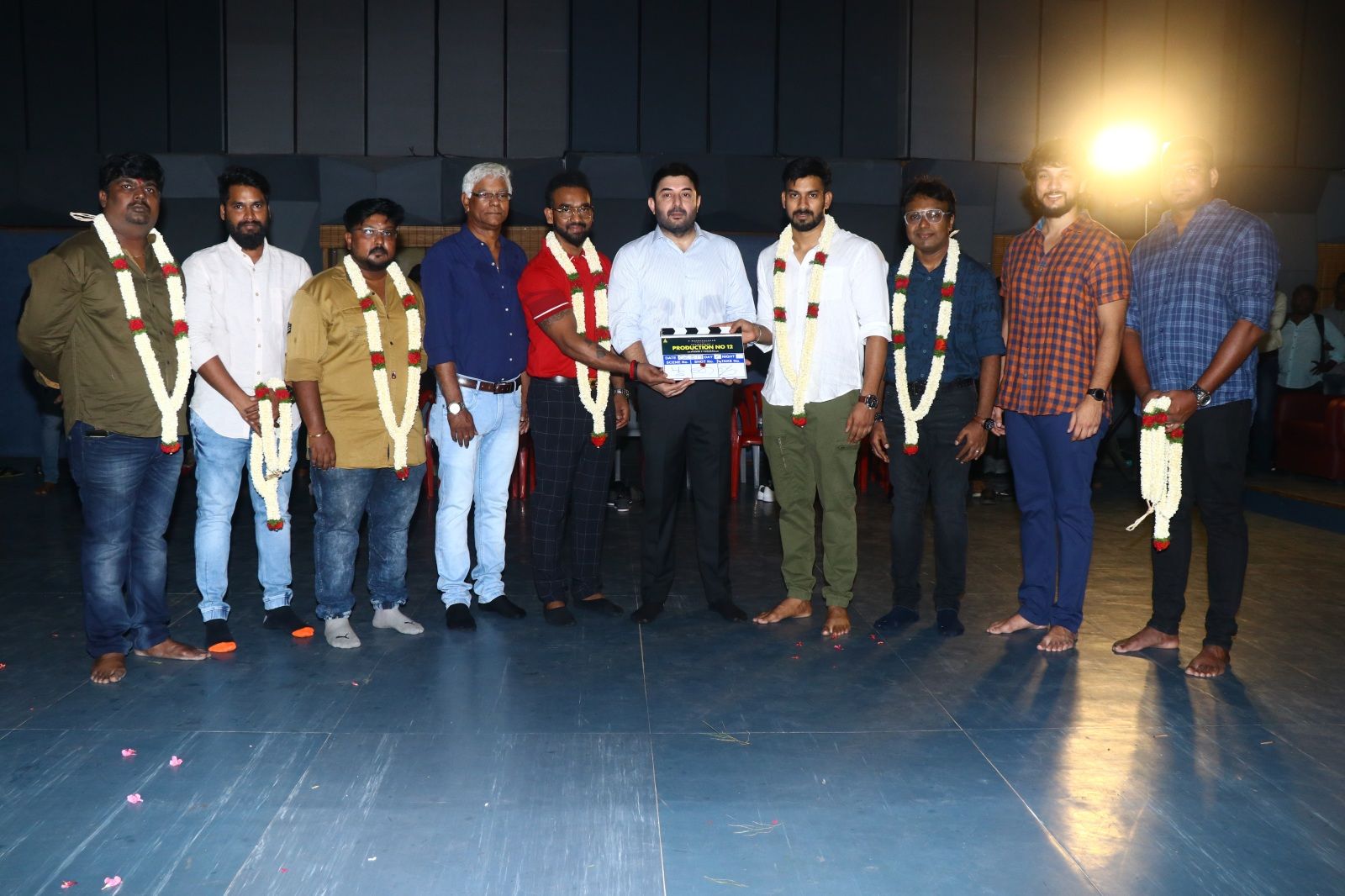 Arvind Swamy New Movie Pooja Pics Tamil Gallery