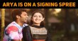 Arya Is On A Signing Spree! Tamil News