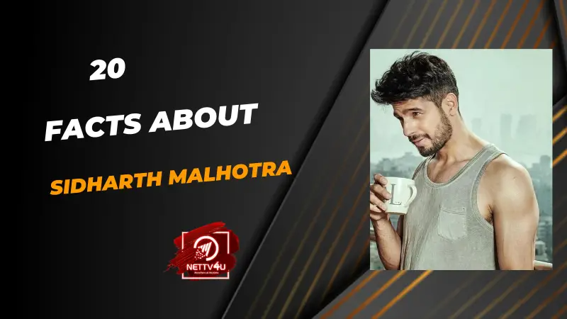 20 Facts About Sidharth Malhotra Hindi Article