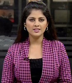 Hemalatha Manoharan Tamil News Reader