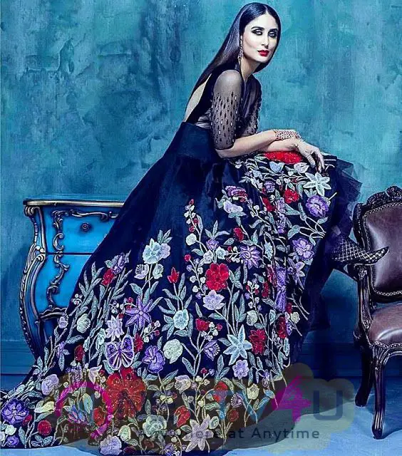  Kareena Kapoor Poses For Harpers Bazaar Bride Magazine PhotoShoot Hindi Gallery