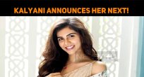 Kalyani Priyadarshan Announces Her Next!