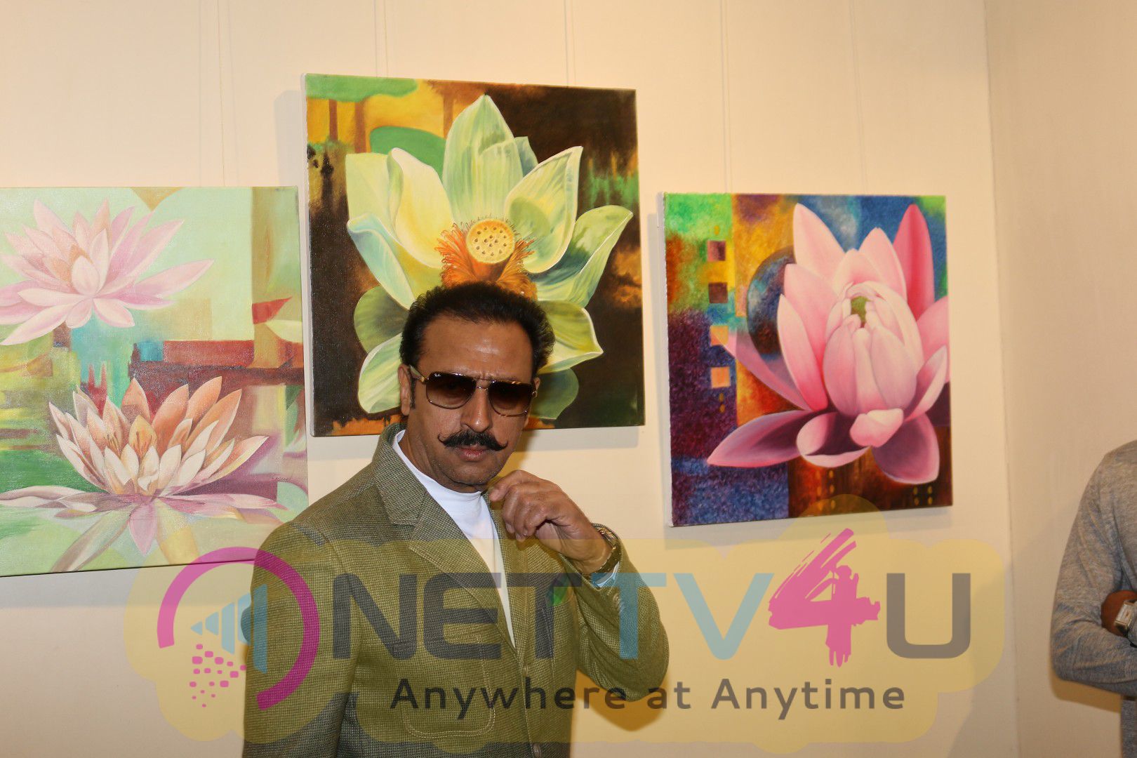 Inauguration Of Art Exhibition Nature Redefine By Gulshan Grover Photos Hindi Gallery