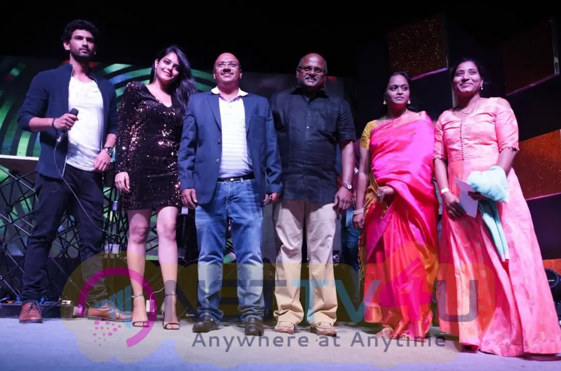 Stars Of Anaganaga O Prema Katha In New Year Eve Celebrations Photos Telugu Gallery