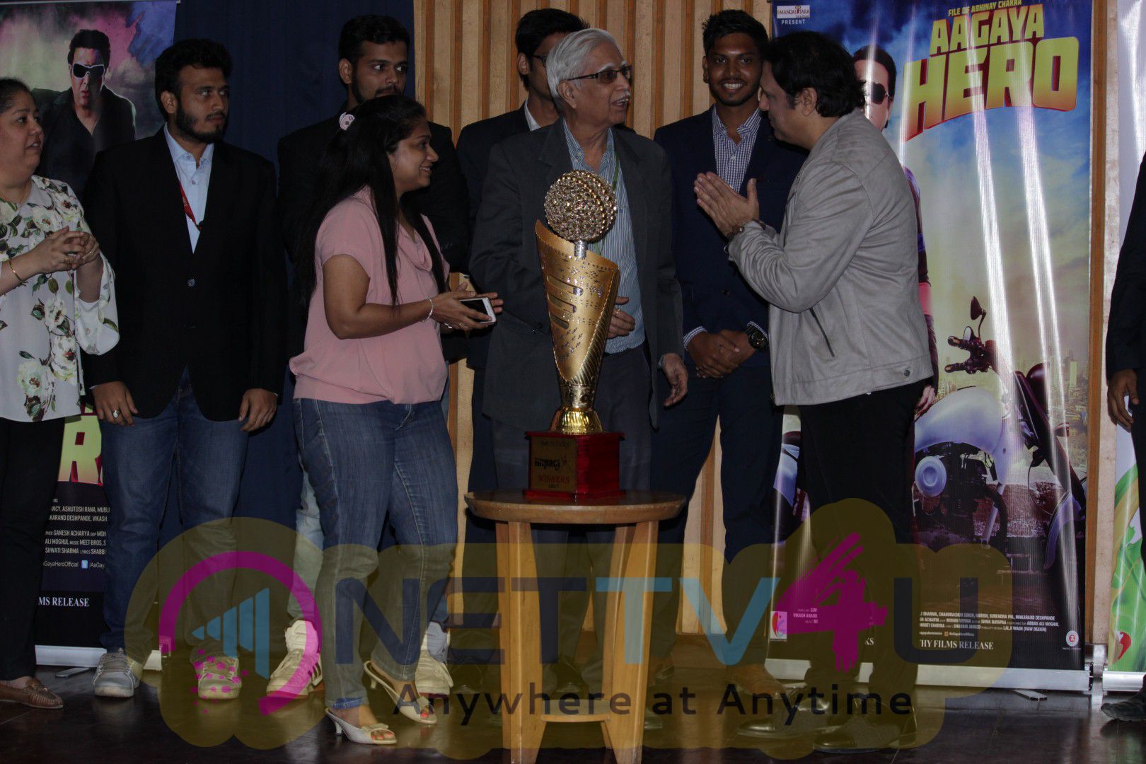 Govinda Unveil Inter School Cricket Tournament Trophy Stills Hindi Gallery