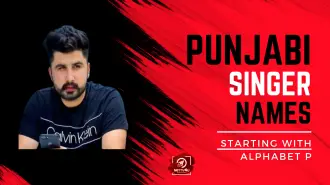 Punjabi Singer Names Starting With Alphabet P