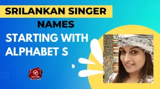 Srilankan Singer Names Starting With Alphabet S