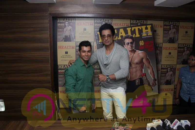 Sonu Sood Flaunts His Abs On The Cover Of A Health Magazine Hindi Gallery