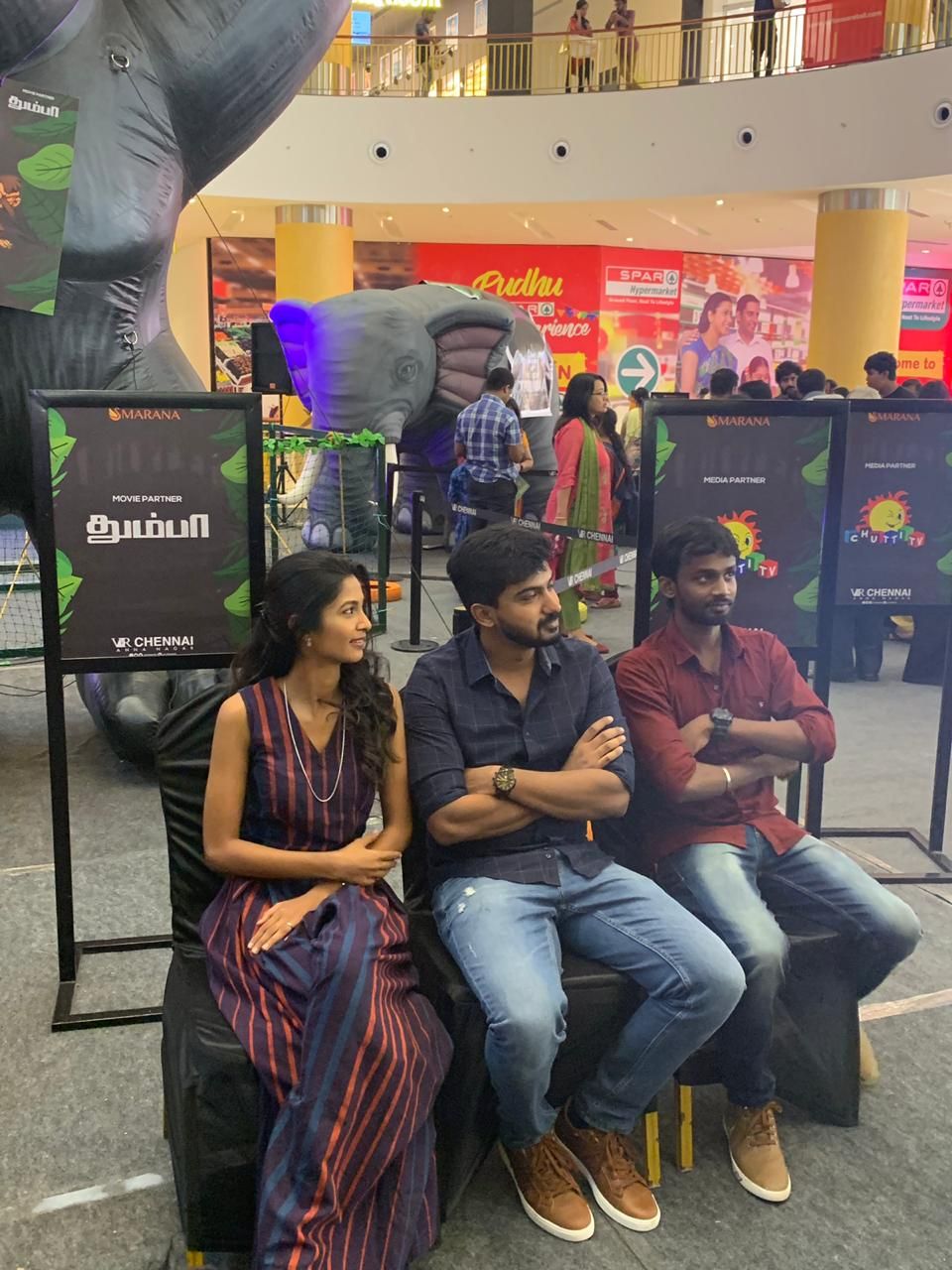 Thumbaa Team At Hakuna Matata Special Kids Jungle Mania Event At VR Chennai Pics Tamil Gallery