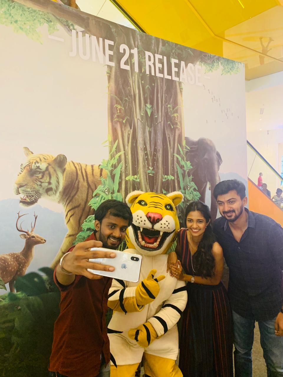Thumbaa Team At Hakuna Matata Special Kids Jungle Mania Event At VR Chennai Pics Tamil Gallery
