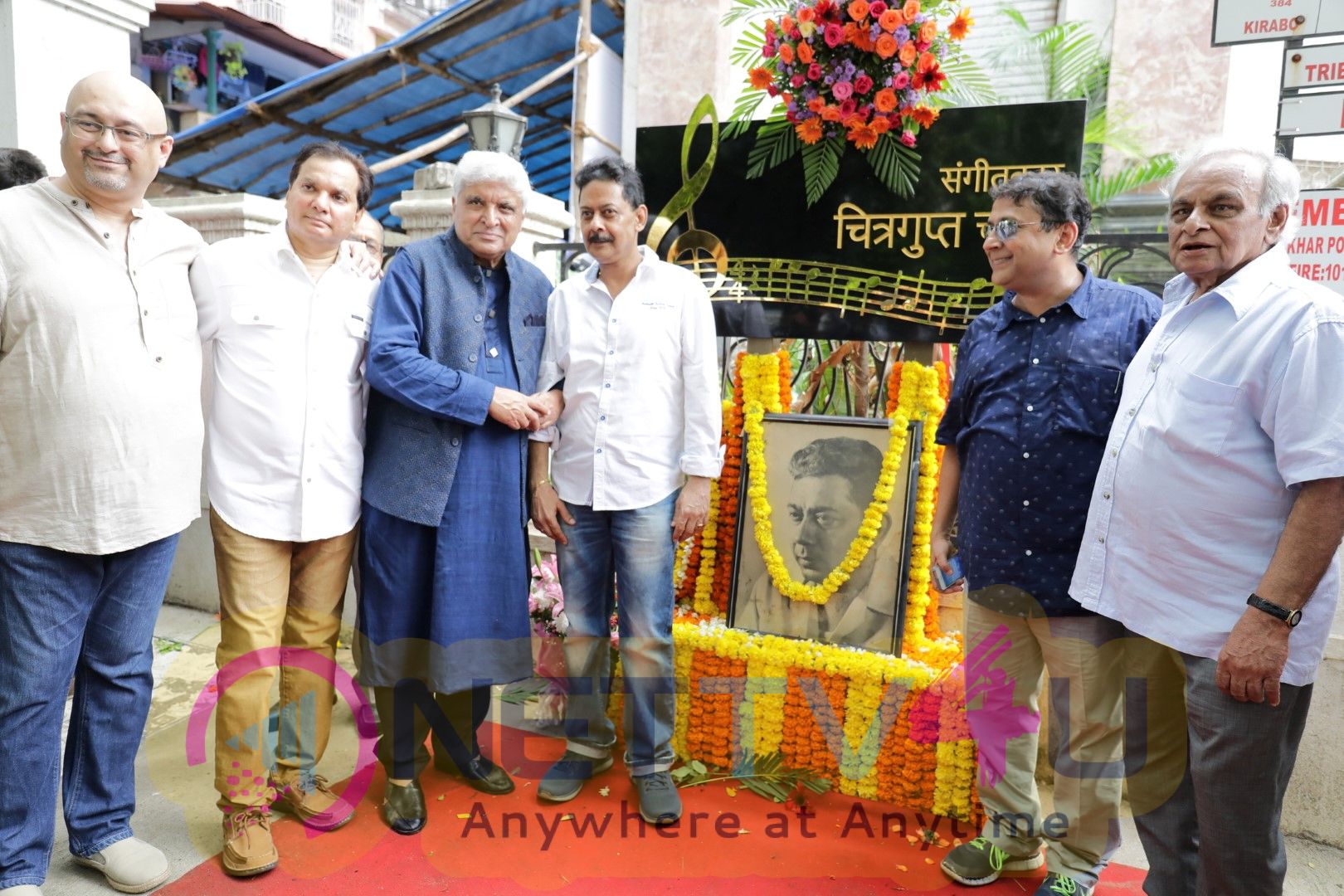  Chitragupta Chowk On The Occasion Of 101 Birthday Centenary Pics Hindi Gallery