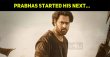Prabhas Started His Next… Telugu News