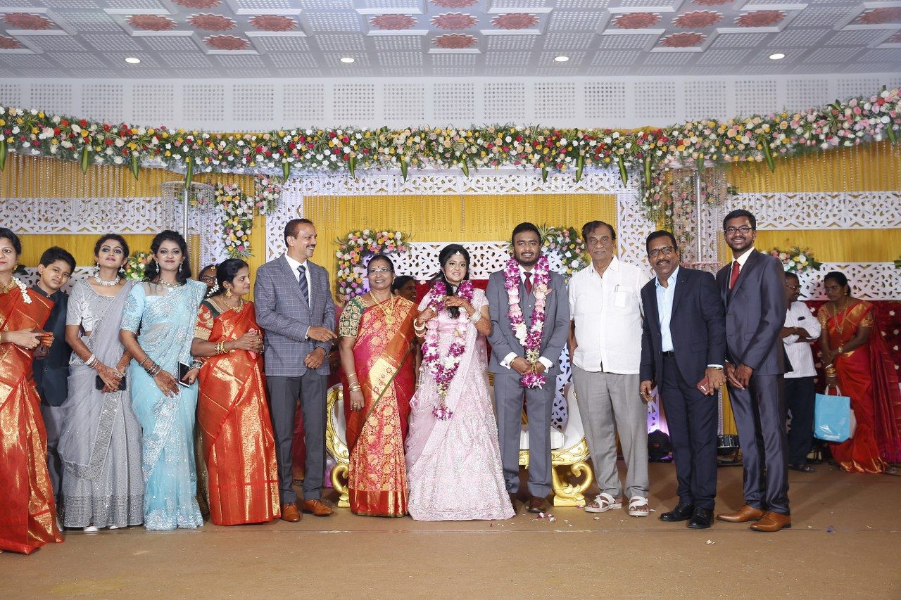 Actor Charlie Elder Son Adhithiya Charlie Wedding Reception Pics Tamil Gallery