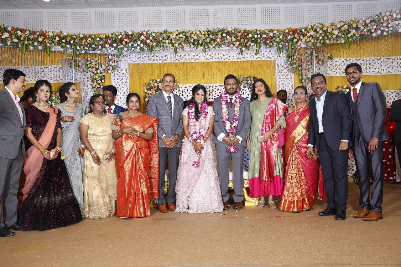 Actor Charlie Elder Son Adhithiya Charlie Wedding Reception Pics Tamil Gallery