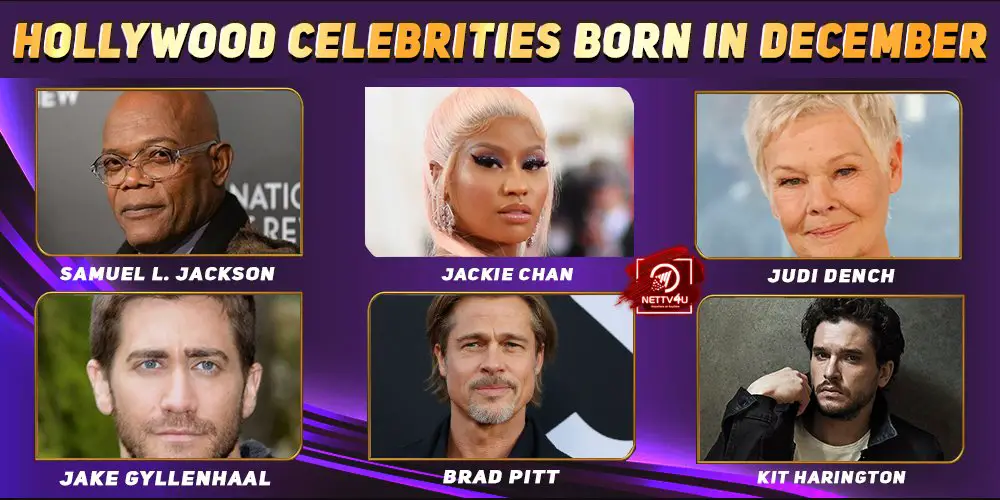 Top Hollywood Celebrities Who Were Born in December